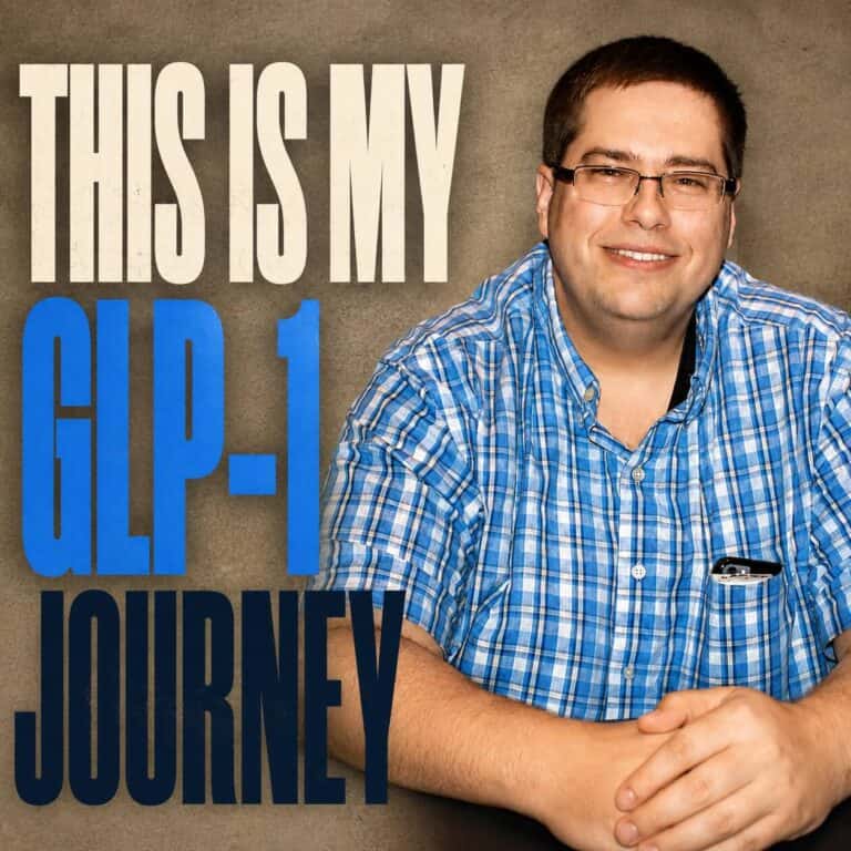Benjamin, the author of this site, before his GLP-1 journey