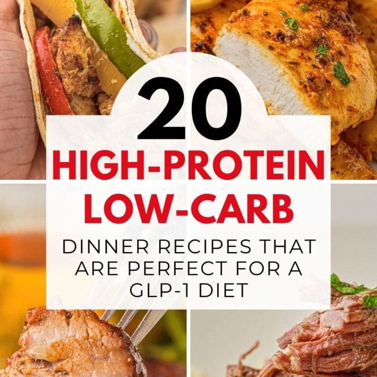 20 high-protein low-carb dinner recipes that are perfect for a glp-1 diet