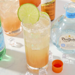 low-carb paloma made with real grapefruit juice and Don Julio