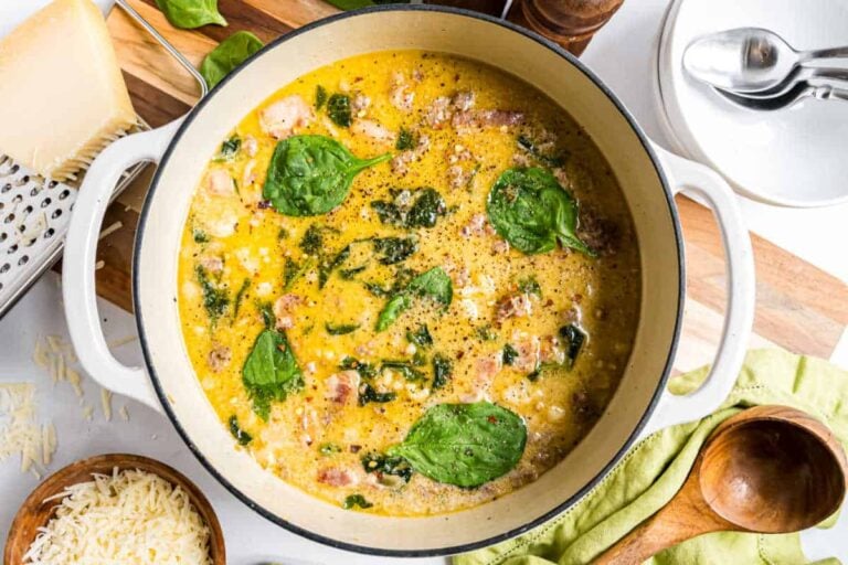 Low carb zuppa toscana